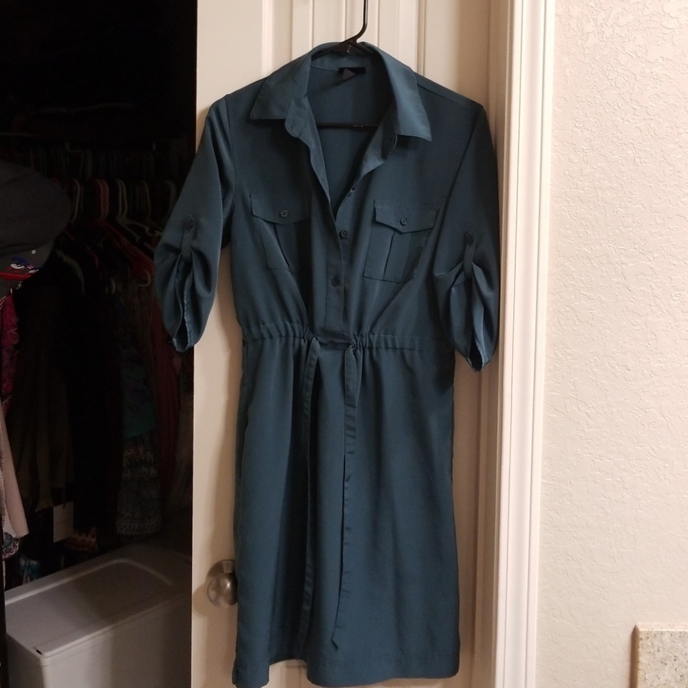 Classy shirt dress